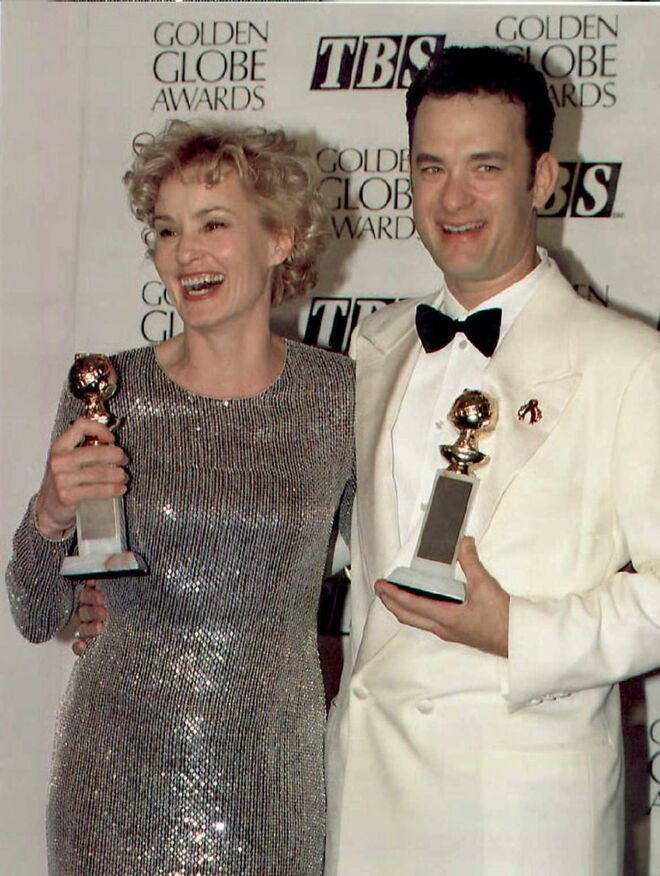 Tom Hanks e Jessica Lange, 1995
