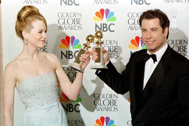 Nicole Kidman e John Travolta, 1996
