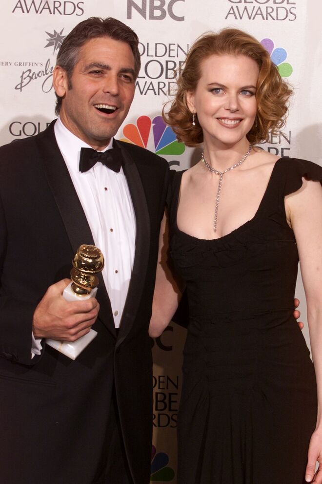 Nicole Kidman e George Clooney, 2001