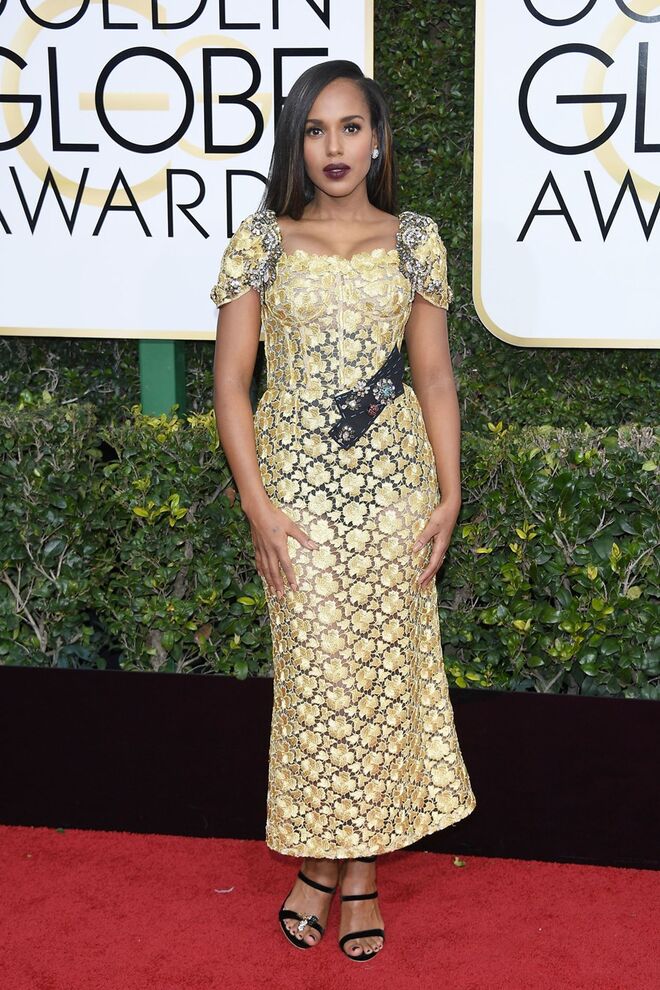 Kerry Washington em Dolce & Gabbana