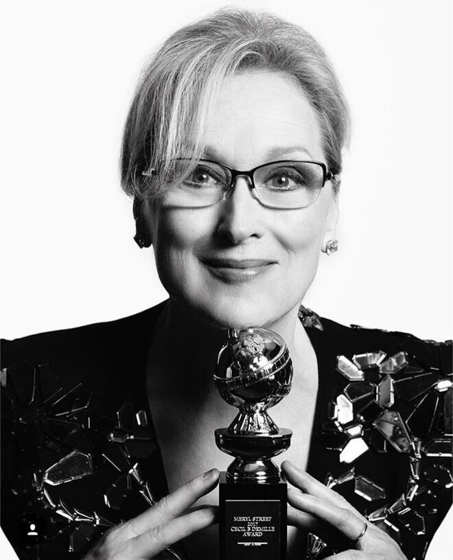 Meryl Streep, Prémio Cecil B. DeMille @instagram@goldenglobes