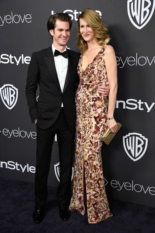 Andrew Garfield e Laura Dern