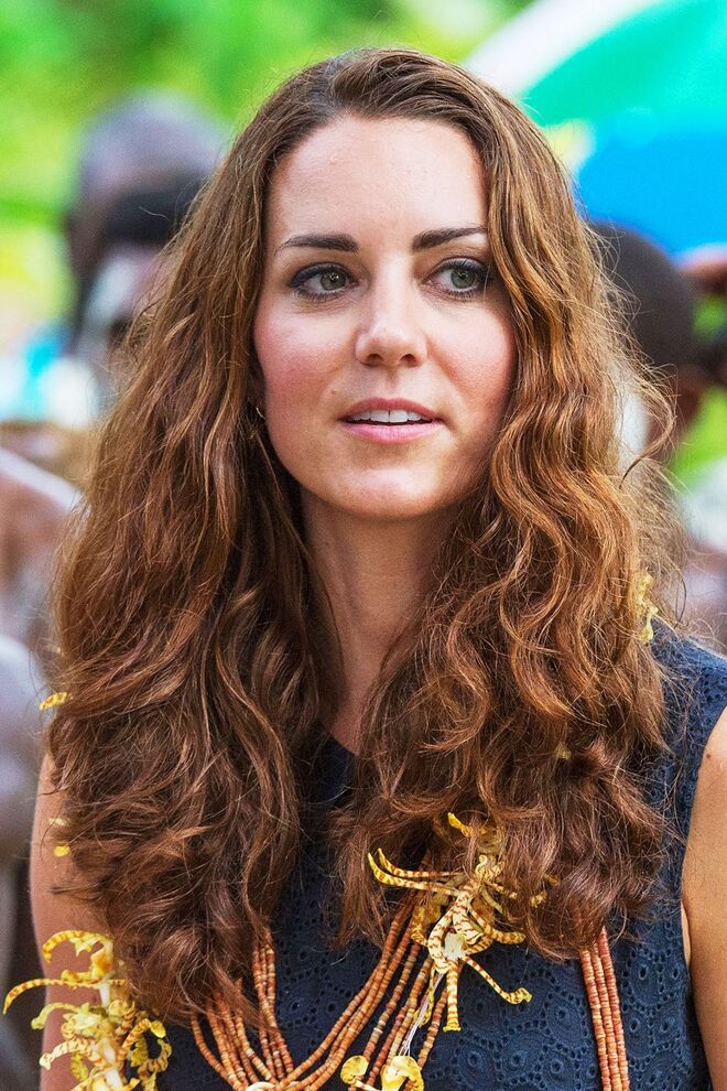 22. Cabelo Comprido | Kate Middleton
