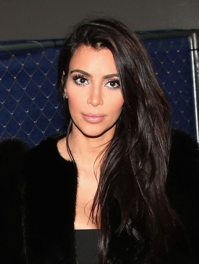 6. Cabelo Comprido | Kim Kardashian