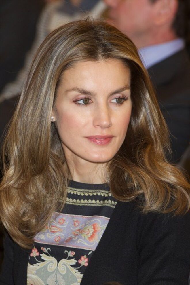 13. Cabelo Comprido | Letizia de Espanha
