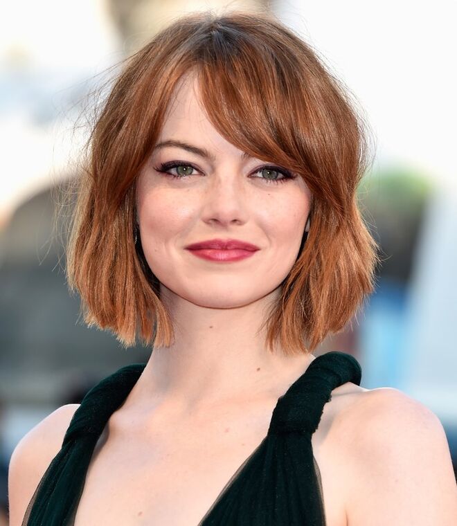 8. Cabelo Curto | Emma Stone