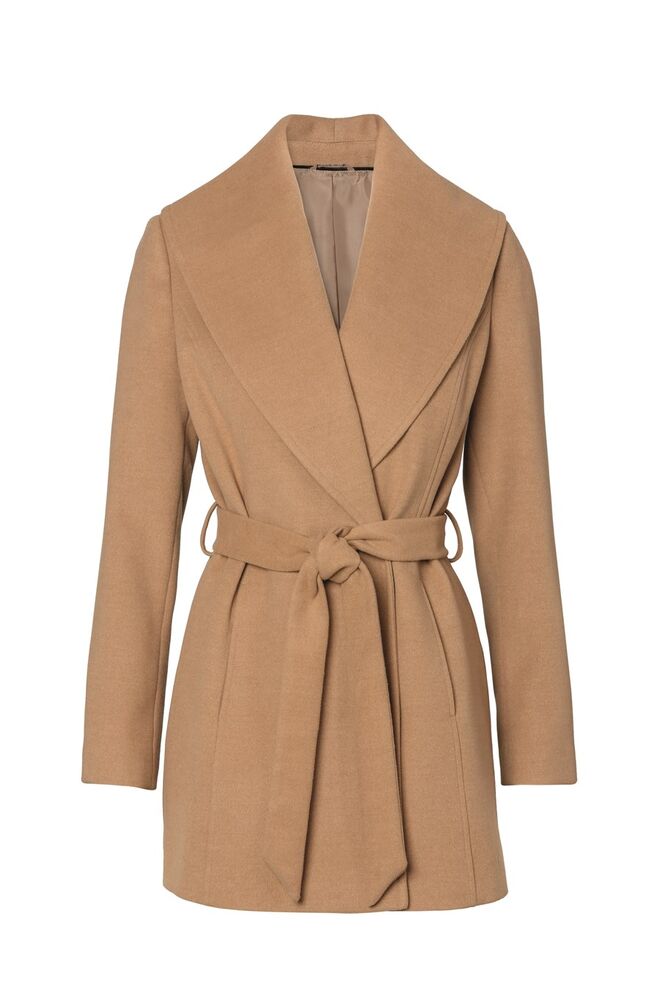 1. Beje | Casaco em lã e poliéster, 59.00€, C&A