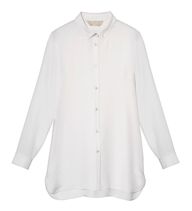 2. Branco | Camisa em algodão, S'MaxMara (preço sob consulta)