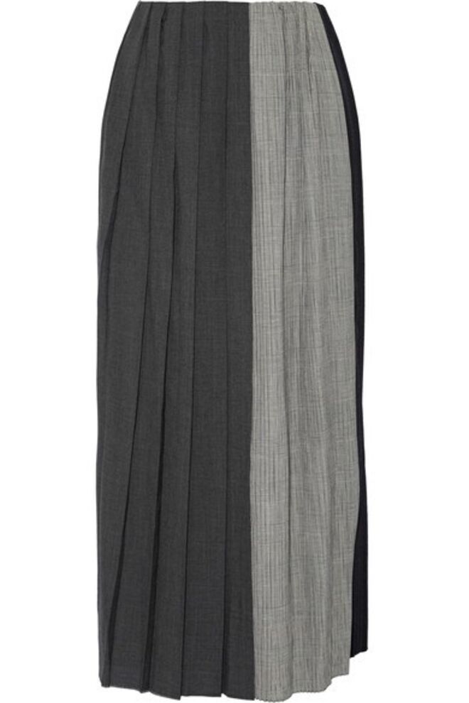 3. Cinza | Saia em lã, €880, Facetasm, em net-a-porter.com