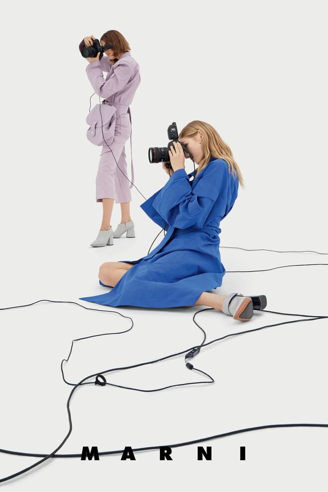 Mali Koopman and Jess PW para Marni