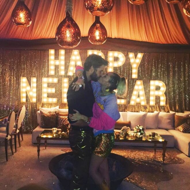 Miley Cyrus e Liam Hemsworth