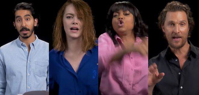 Dev Patel, Emma Stone, Taraji P. Henson, Matthew McConaughey