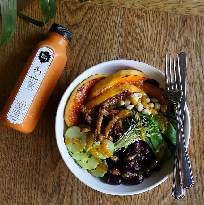 Alimentação saudável e 100% natural, Flax & Kale @Instagram