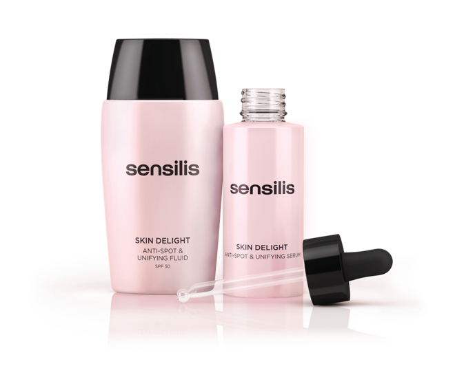 Sensilis Skin Delight Fluído, €37.78 ; Skin Delight Sérum, €41.29
