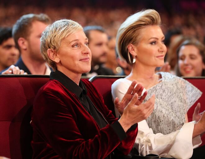 Elle DeGeneres e Portia de Rossi