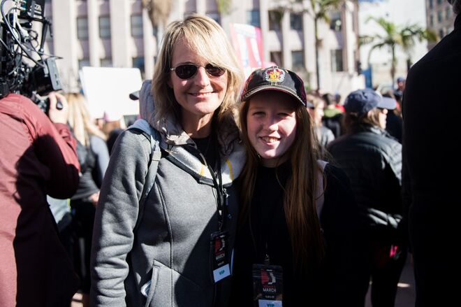 Helen Hunt, Los Angeles