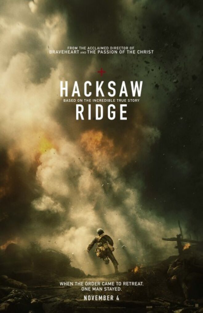 Hacksaw Ridge - 6 nomeações