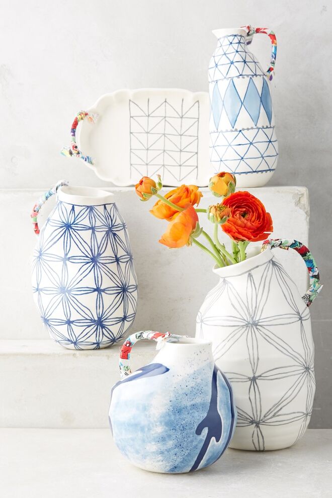 Anna Westerlund para Anthropologie: Keramisk Collection