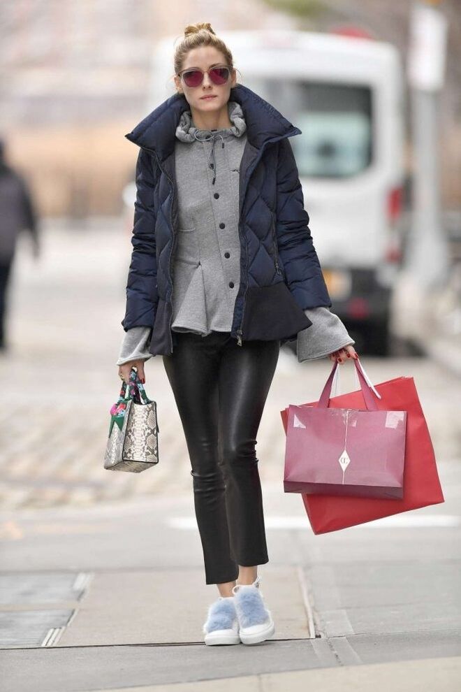 Olivia Palermo com Josefinas em Nova Iorque