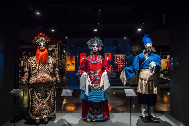 Exposição Ópera Chinesa no Museu do Oriente
