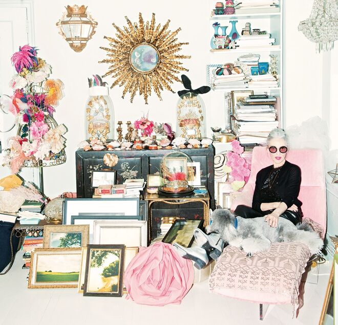 Linda Rodin, fundadora da marca de beleza Rodin Olio Lusso