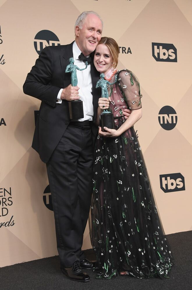 John Lithgow e Claire Foy