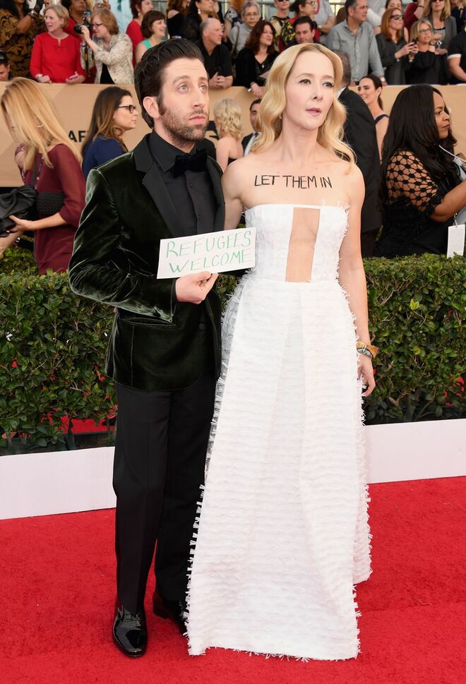 Simon Helberg e Jocelyn Towne