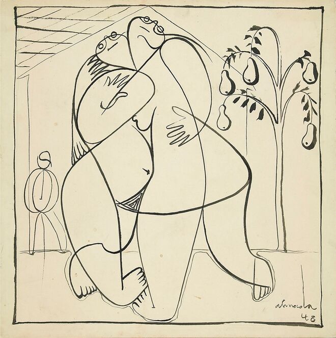 1948. Coleção particular em depósito no Museu Calouste Gulbenkian – Coleção Moderna