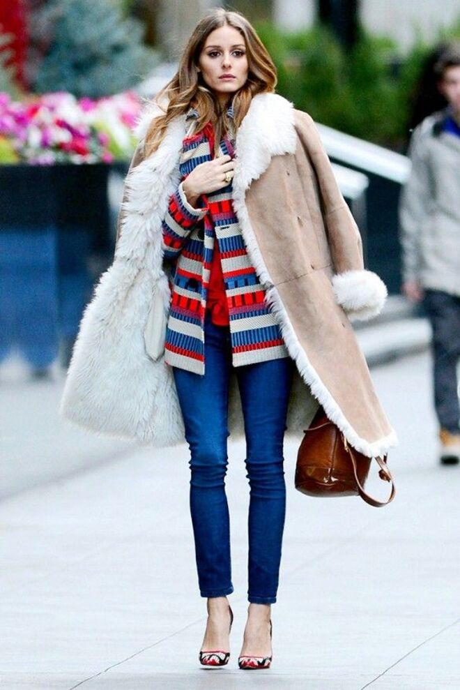 2. Casaco sobre casaco | Olivia Palermo