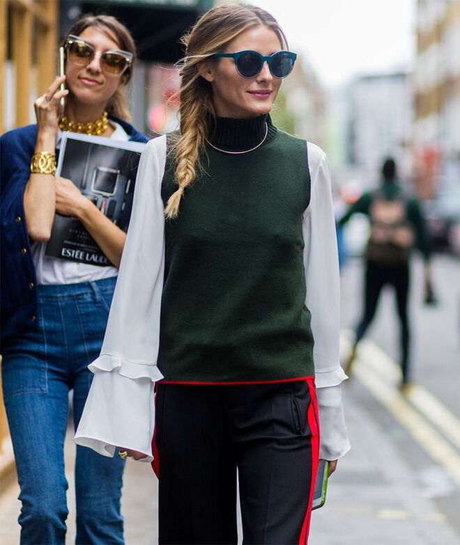 7. Camisas e coletes | Olivia Palermo