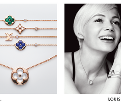 Michelle Williams é o rosto das joias Louis Vuitton