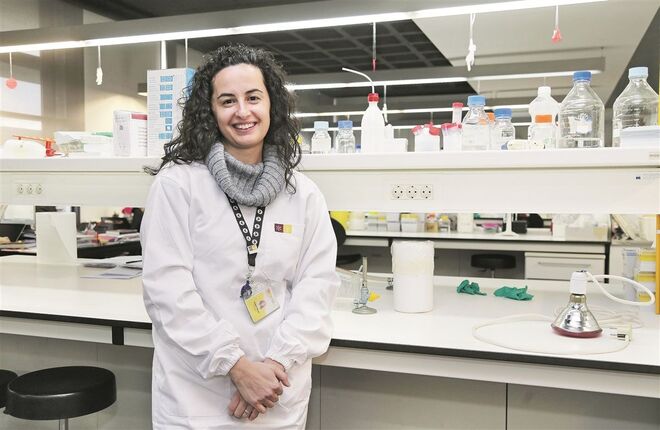 Isabel Veiga, 35 anos (Instituto de Investigação em Ciências da Vida e Saúde (ICVS), Universidade do Minho)