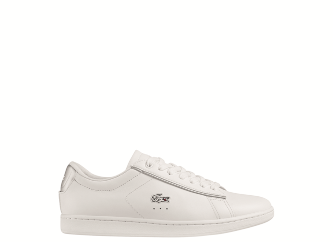 Ténis em pele, €95, Lacoste