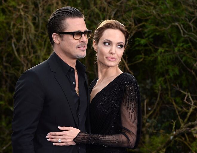Angelina Jolie e Brad Pitt