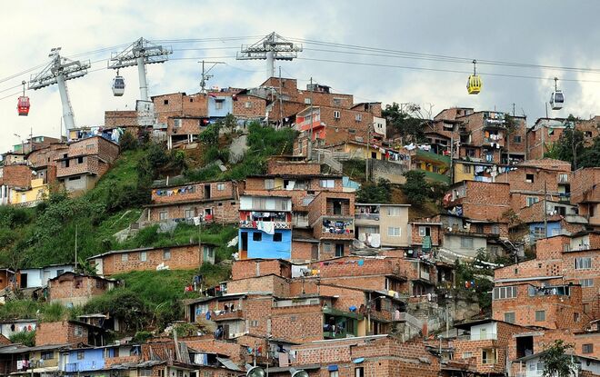1. Medellín, Colômbia, da série Narcos