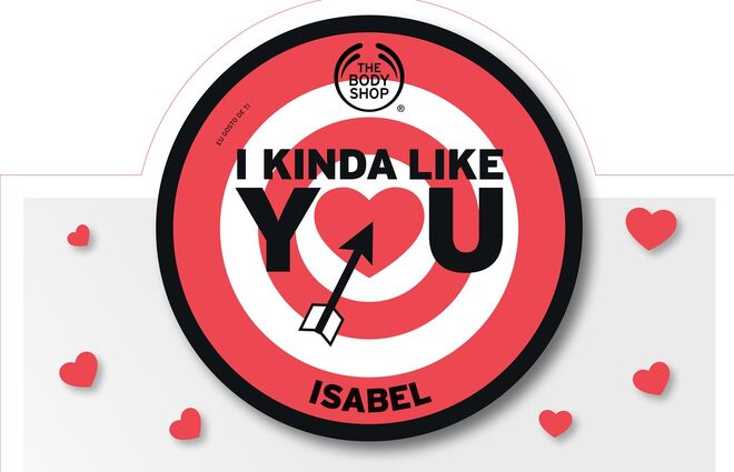 Para ela: I Kinda Like You, Body Butter personalizável, €16,50, The Body Shop