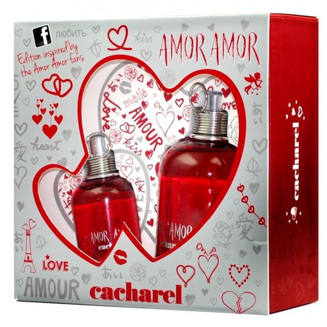 Para ela: Coffret Amor Amor, €63,54, Cacharel