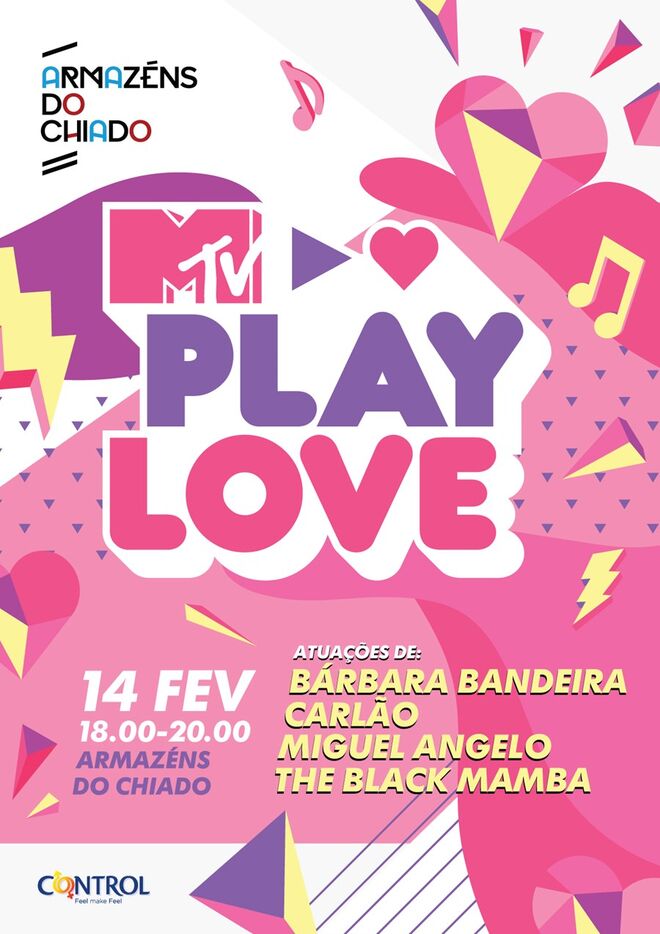 MTV Play Love (a 14 de fevereiro)