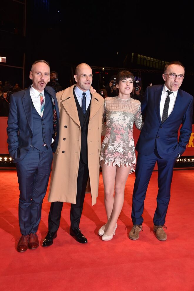 Ewen Bremner, Jonny Lee Miller, Anjela Nedyalkova e Danny Boyle