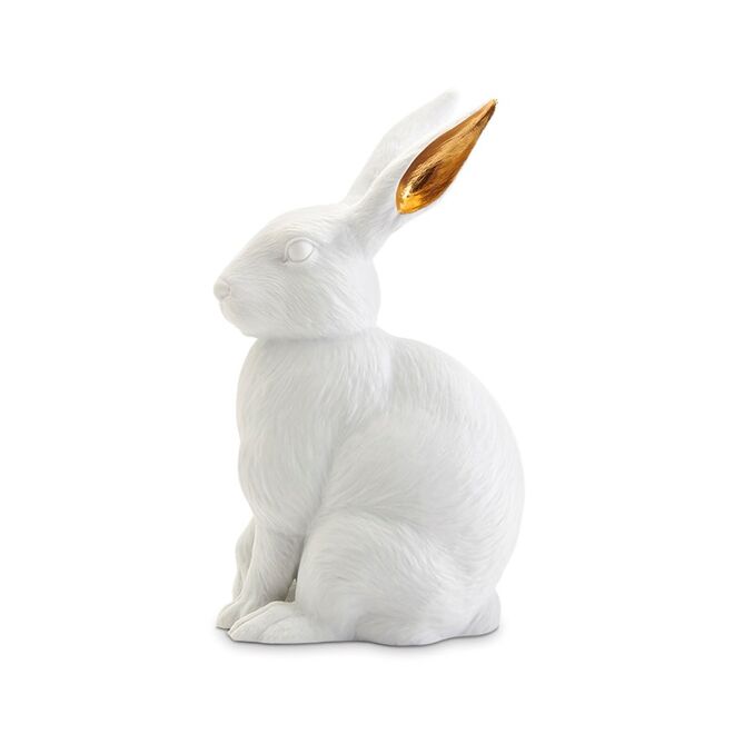 Coelho decorativo em porcelana, €304, L’Objet