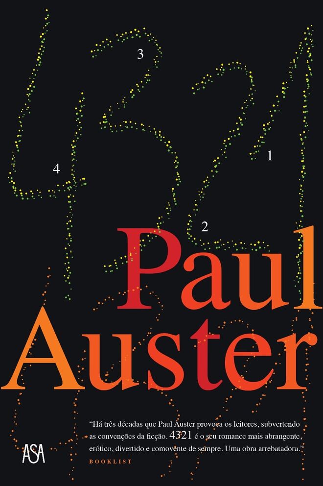 "4321" de Paul Auster, €29,90, ASA