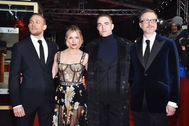 Charlie Hunnam, Sienna Miller, Robert Pattinson e James Gray