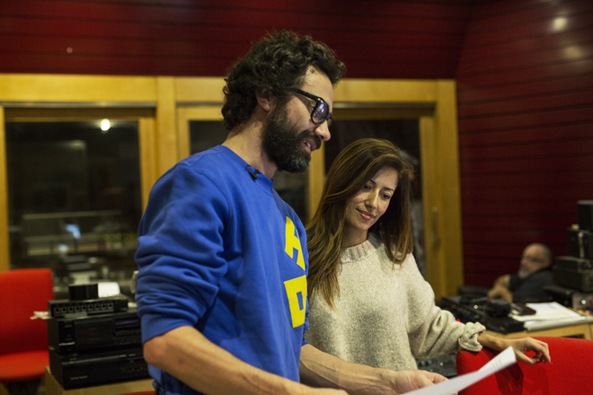 David Fonseca com Ana Moura