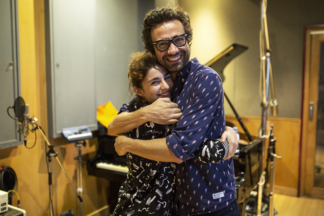 David Fonseca com Rita Redshoes