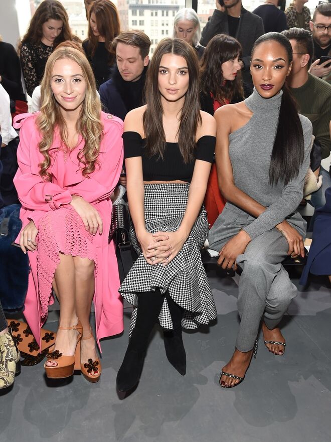 Harley Viera-Newton, Emily Ratajkowski, e Jourdan Dunn
