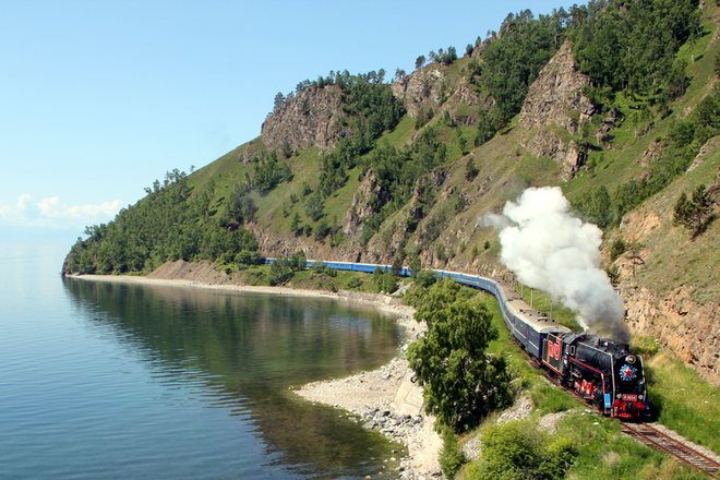 Golden Eagle Trans-Siberian Express, Lago Baikal
