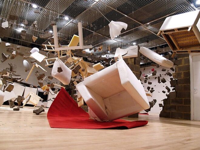 Los Carpinteros nas Carpintarias de São Lázaro