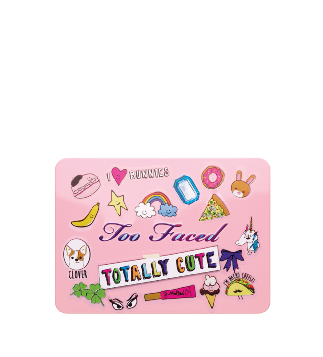 Totally Cute de sombras para olhos com autocolantes, €35,95, Too Faced na Sephora