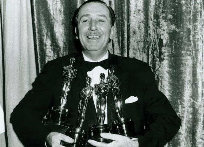 9. Walt Disney detém o record de nomeações quer nos Globos de Ouro (59) como nos Óscares (26).