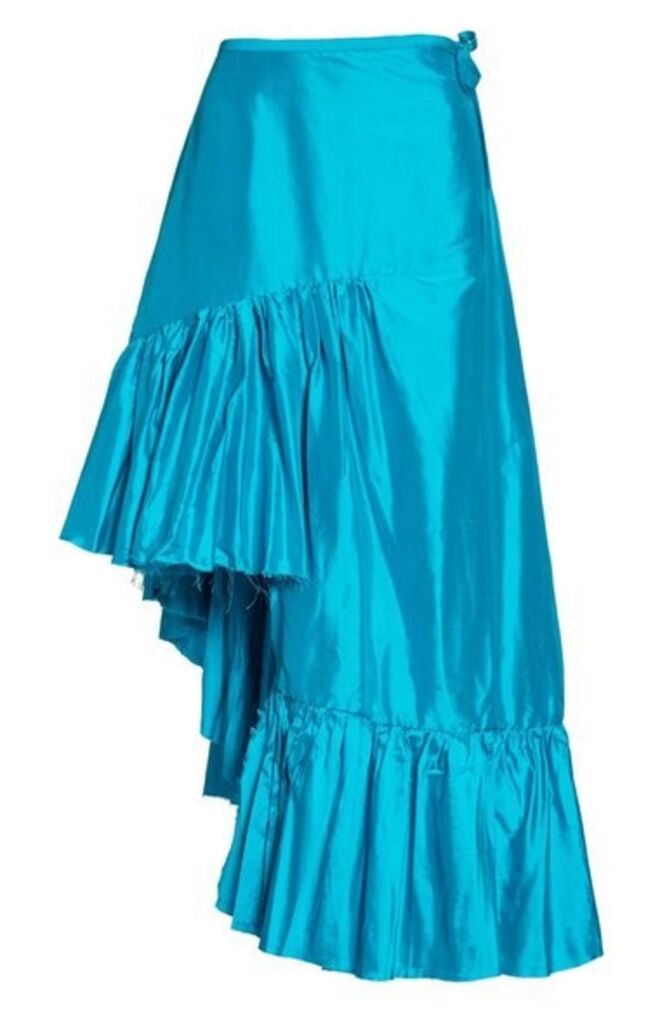 Saia, €638, Marques’Almeida, em farfetch.com